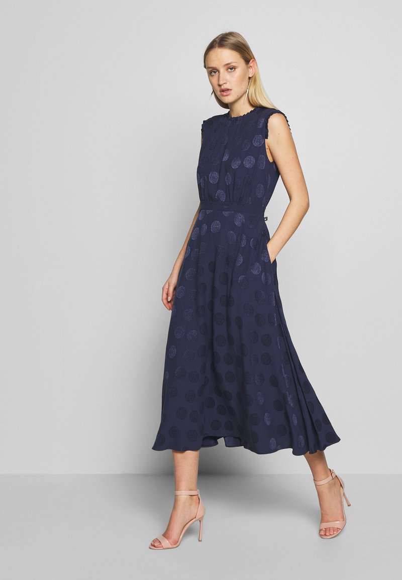 Hobbs Ashley Dress Cocktailkleid Festliches Kleid Midnight Dunkelblau Zalando De