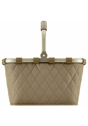 Shopping bag - frame rhombus olive