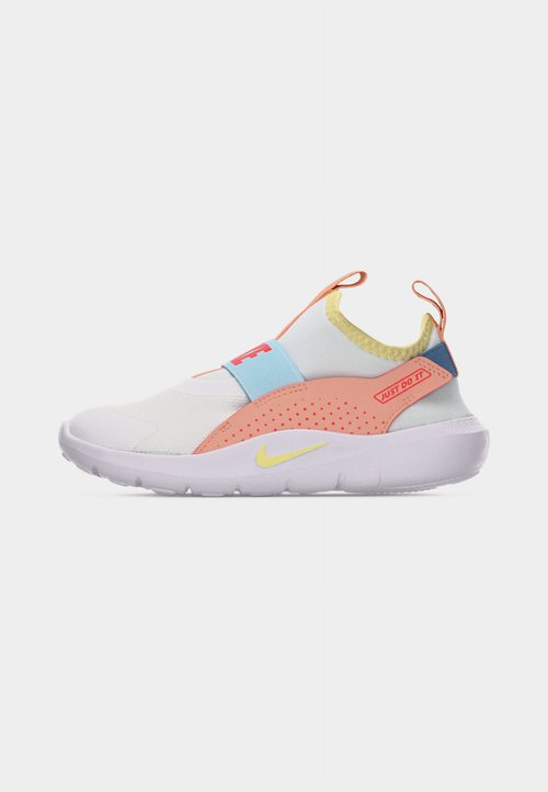 Nike FLEX RUNNER 4 TD UNISEX - Road running shoes - summit white/life lime/arctic orange/hot lava/glacier blue/work blue — photo 2