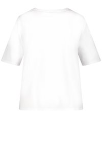 Samoon MIT LEOPARD-MOTIV - Camisa - White Gemustert./blanco