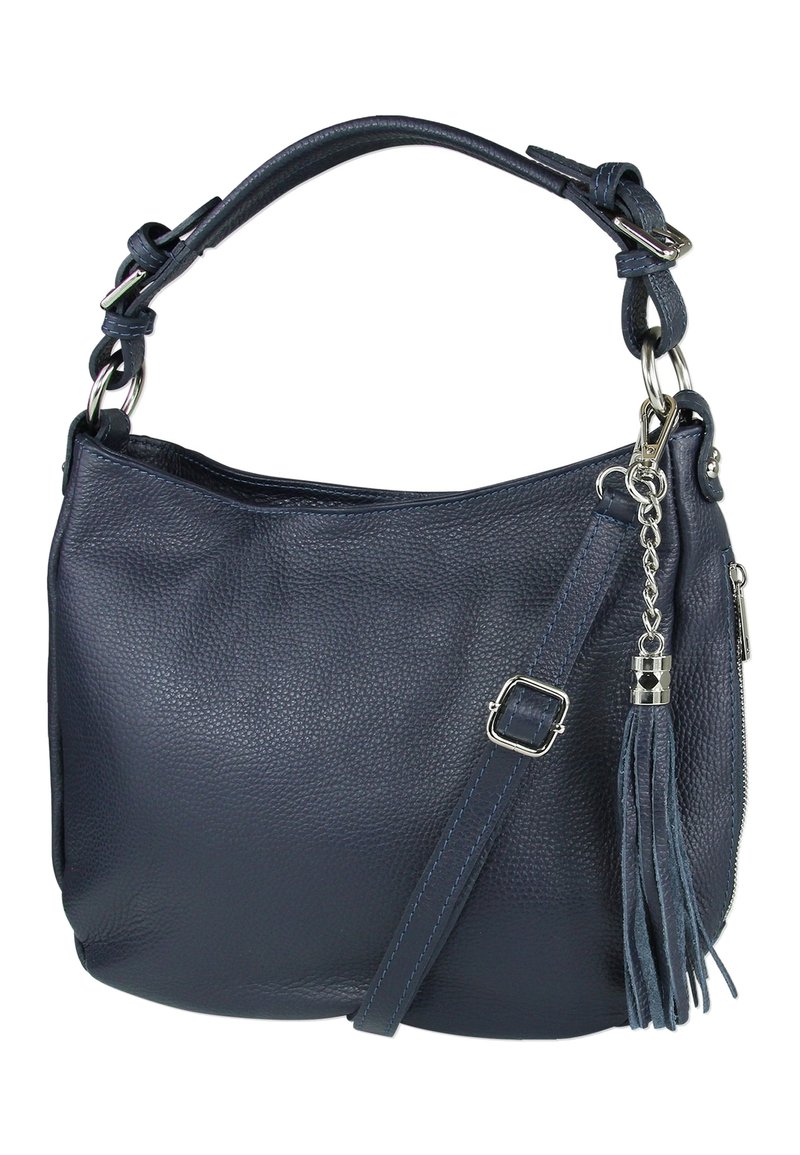 DrachenLeder Handtasche - blau