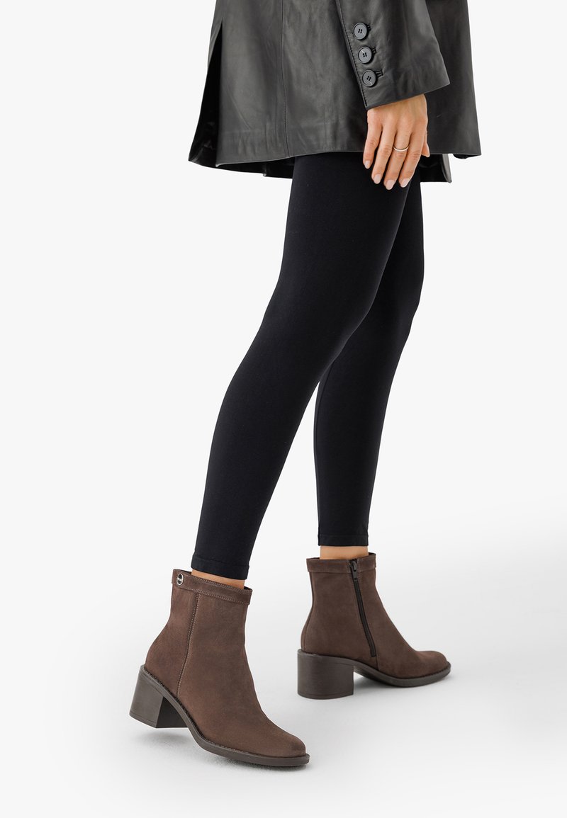 Stivaletto Tacco Stivaletto Donna Stivaletto Basso Scamosciato