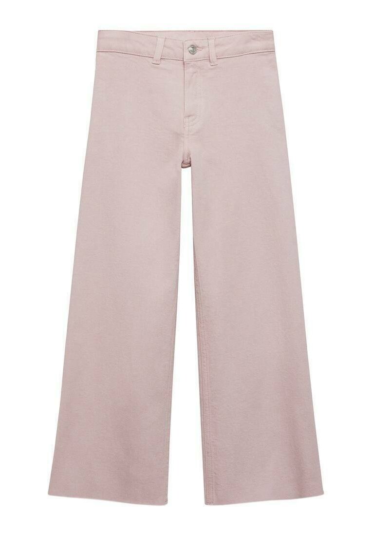 Mango Kids - Kavbojke na trapez - pink, Povečajte