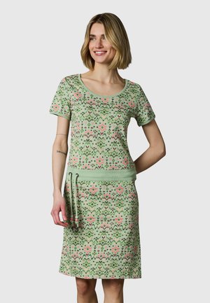 Ragwear BAOMI PRINT - Etuikjole - dusty green