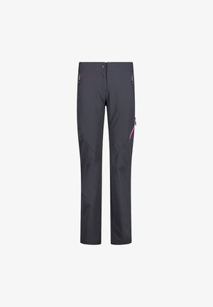 STRETCH - Trousers - titanio
