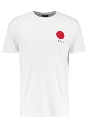 Edwin JAPANESE SUN UNISEX - Basic T-shirt - white