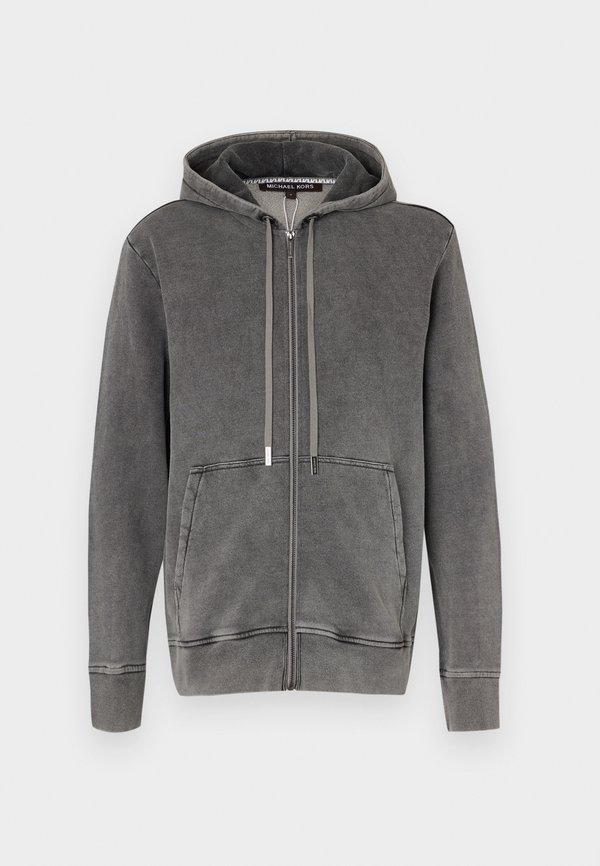 WASH ZIP HOODY UNISEX - Zip-up sweatshirt - concrete4