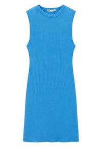 PULL&BEAR Abito in maglia - light blue