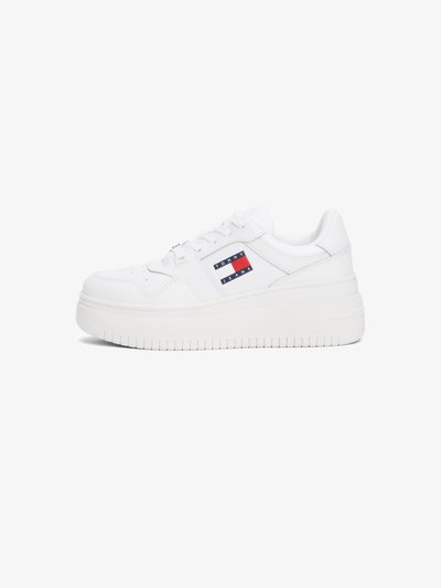 RETRO BASKET FLATFORM - Baskets basses - white