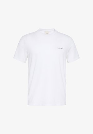 Calvin Klein, SLIM STRETCH - Βασικό μπλουζάκι - bright white