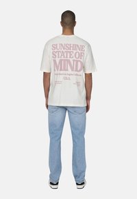 Only & Sons KENNY KURZARM  - T-Shirt print - weiß