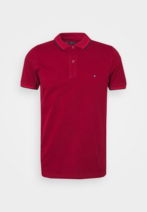 TIPPED PLACKET - Polo - rouge