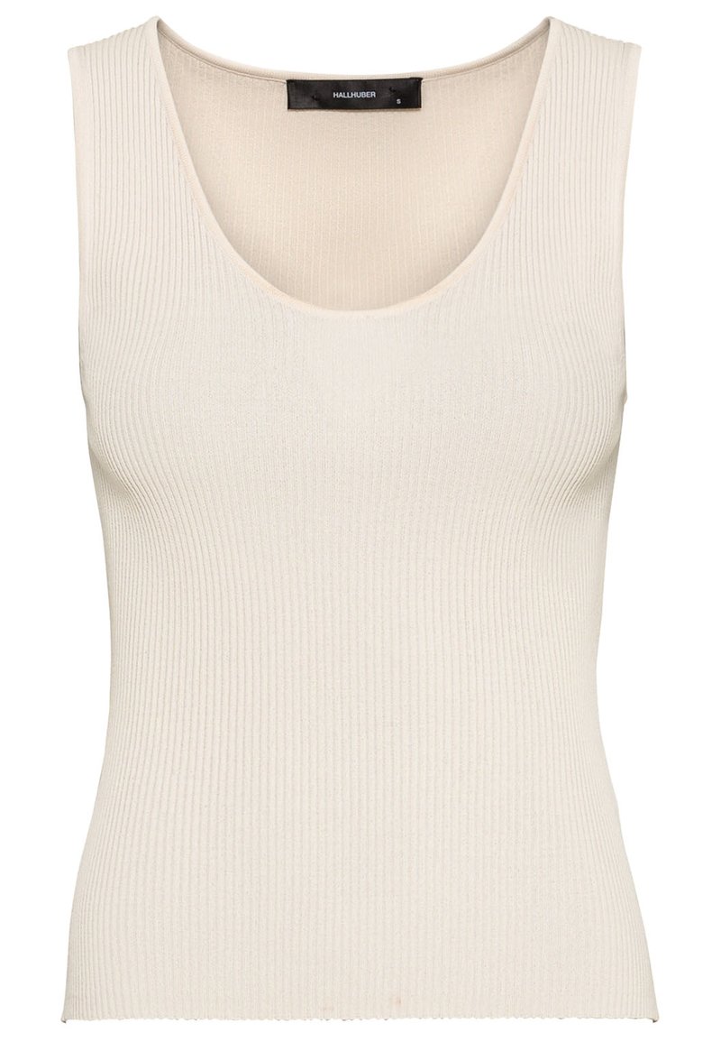 Damen T-Shirts | HALLHUBER Top creme/weiß - KU34686 Damen T-Shirts | HALLHUBER Top creme/weiß - KU34686