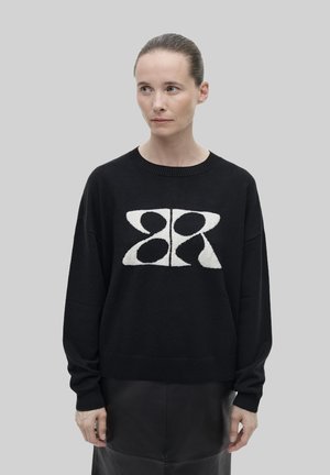 STUDIO AR NISSA - Jumper - black white