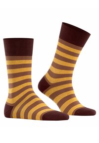 FALKE SENSITIVE MAPPED LINE - Socken - burgundy (8593)