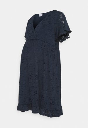 Mamalicious Curve Jerseykjole - dark blue