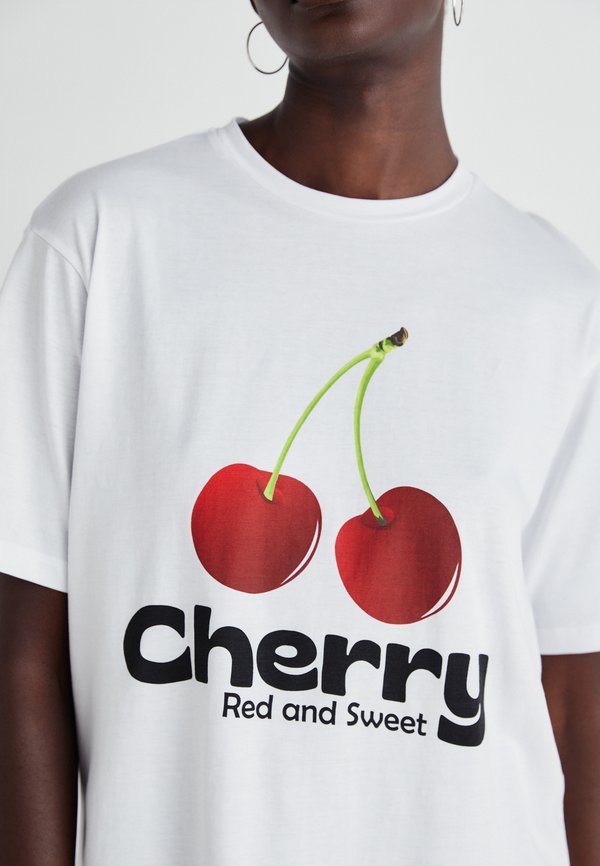 NMMILLIE CHERRY - Print T-shirt3