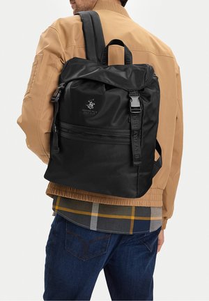 Beverly Hills Polo Club, BEVERLY HILLS POLO CLUB BACKPACK UNISEX BLACK C-BHPC-B-006-08 - Rygsække - black
