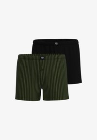 Niet geselecteerd, grün/dunkel streifen