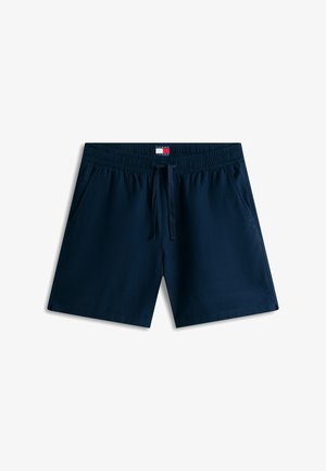 Tommy Jeans, LOGO RELAXED SHORTS WITH LINEN - Short - dark night navy