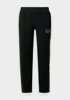 LABEL PANTS  - Pantaloni de trening - black
