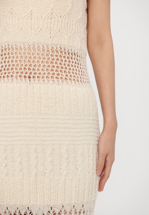 CROCHET SLEEVELESS DRESS - Maxi dress3