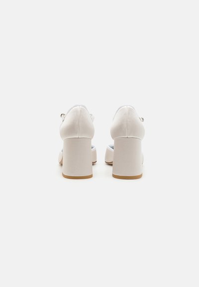 Sophia Webster PIROUETTE BALLET MID BLOCK - Klassieke pumps - ivory