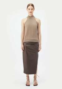 GOBI Cashmere TURTLENECK - Top - taupe