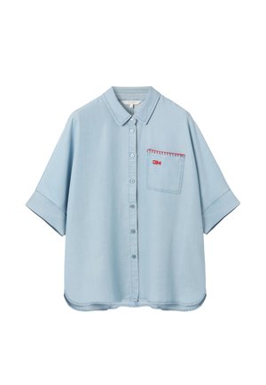 TATUUM, ARTICLE TAG: BLOUSES/SHIRTS - ARTICLE NAME: CALA - Blúzka so zapínaním na gombíky - blue