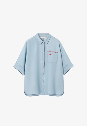 TATUUM, ARTICLE TAG: BLOUSES/SHIRTS - ARTICLE NAME: CALA - Blúzka so zapínaním na gombíky - blue