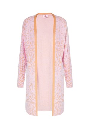 Strickjacke - pink/orange