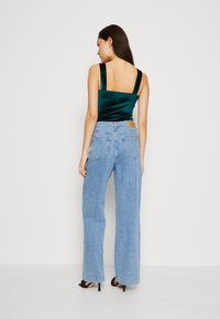 WAL G. V NECK BODYSUIT - Top - forest green