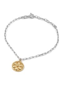 Silver & Gems VINTED FLOWER - JEWELLERY SET   - Naszyjnik