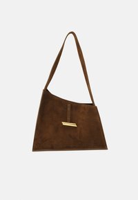 SLANTED SHOULDER BAG - Käsilaukku - chestnut