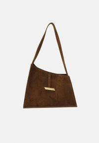 SLANTED SHOULDER BAG - Käekott - chestnut