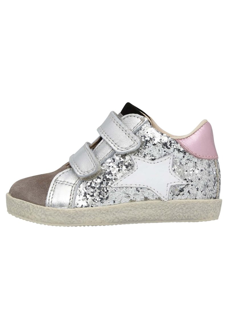 Baskets Falcotto Enfant Alnoite High VL - Cuir Nappa Brossé, Double Velcro, Semelle Antidérapante