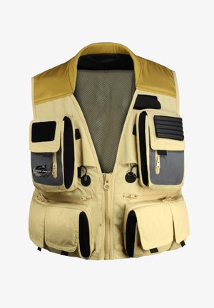 normani Outdoor Sports HERREN ANGLERWESTE - Weste - khaki