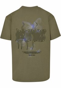 MJ Gonzales METAMORPHOSE  - T-shirts med print - olive