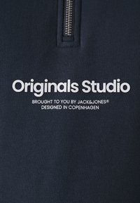 Jack & Jones JORVESTERBRO QUARTER ZIP - Bluză de molton - sky captain