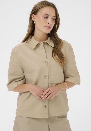 ONDREASZ - Chemisier - oxford tan