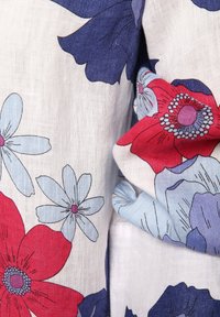 Apriori Blusenkleid - blau fuchsia