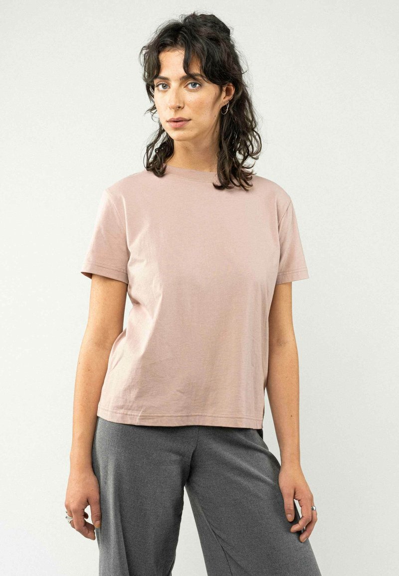 Damen T-Shirts | Melawear KHIRA T-Shirt basic rose/rosa - CE23374 Damen T-Shirts | Melawear KHIRA T-Shirt basic rose/rosa - CE23374