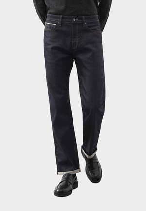 Marks & Spencer, STRAIGHT FIT JAPANESE SELVEDGE JEANS - Jeans Straight Leg - dark indigo