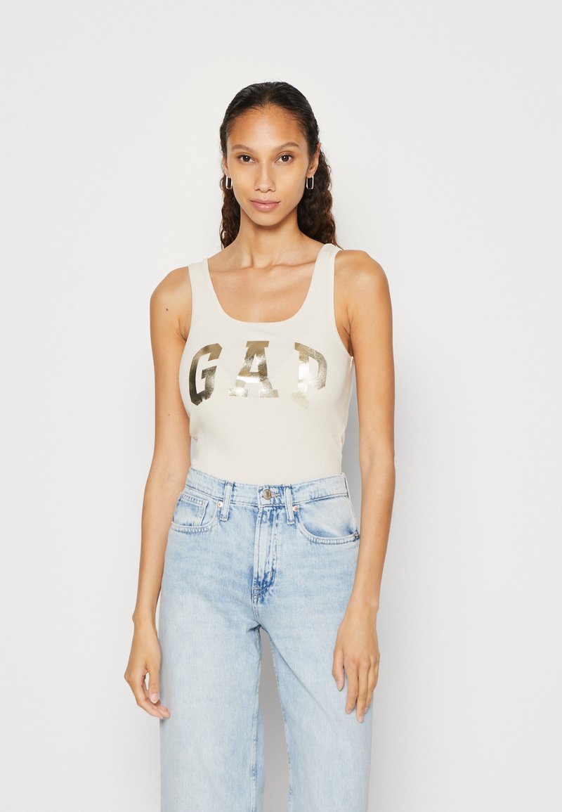 GAP TANK Top oyster/marrón topo Zalando.es