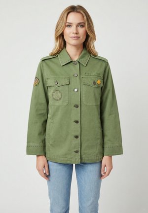 Giacca di jeans - vert