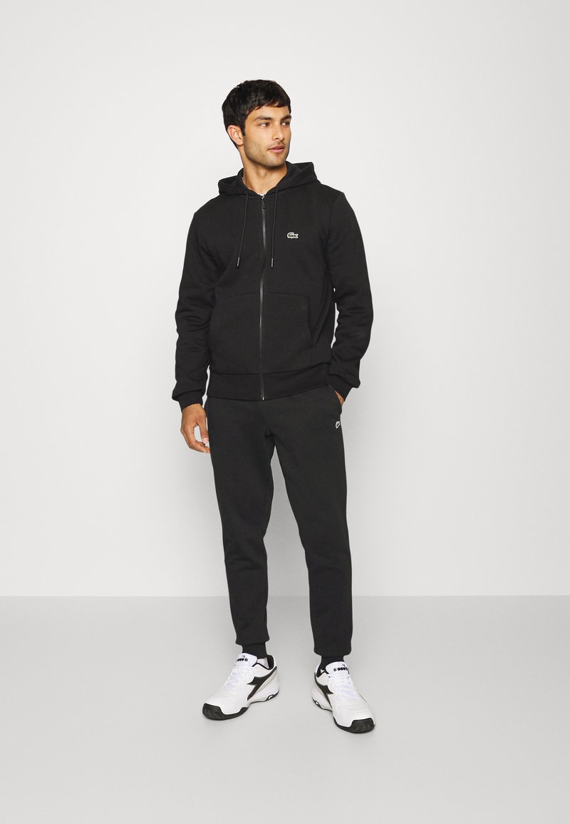 Lacoste Sport SPORTS HOODED TRACKSUIT - Tracksuit - black - Zalando.de