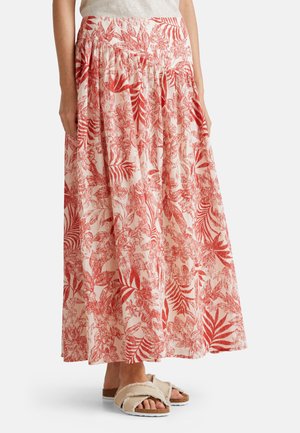 United Colors of Benetton LONG WITH TROPICAL PRINT - Gonna lunga - multicolor