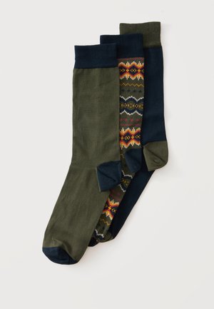 Barbour, UNISEX 3 PACK - Чорапи - multi-coloured