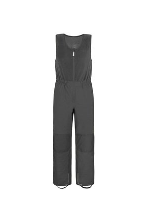 WASSERDICHTE WINTER SKIHOSE THERMOHOSE LATZHOSE MIT FLEECEBESATZ - Schneeanzug - anthrazit