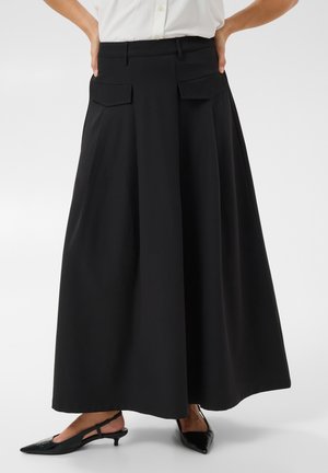 Kaffe, KARUNA - Jupe longue - black deep